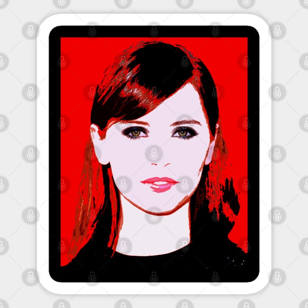 felicity jones Sticker by oryan80